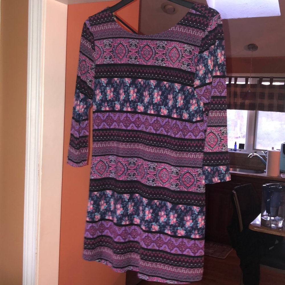Floral patterned dress